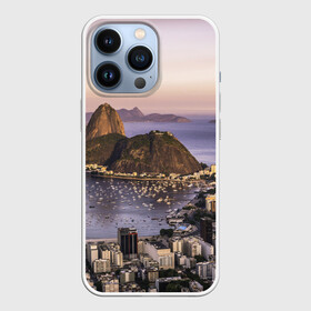 Чехол для iPhone 13 Pro с принтом Рио (Бразилия) в Белгороде,  |  | brazil | rio de janeiro | бразилия | жара | каникулы | карнавал | мегаполис | отдых | отпуск | пляж | приключение | путешествие | рио де жанейро | туризм | футбол | южная америка
