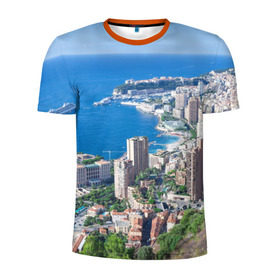 Мужская футболка 3D спортивная с принтом Монако в Белгороде, 100% полиэстер с улучшенными характеристиками | приталенный силуэт, круглая горловина, широкие плечи, сужается к линии бедра | europe | monaco | гламур | европа | загар | княжество | миллионеры | монако | отдых | отпуск | пляж | роскошь | солнце | средиземное море | туризм