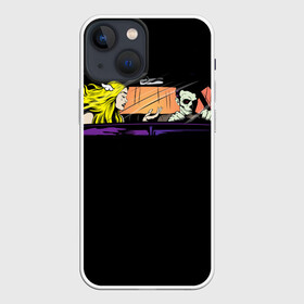 Чехол для iPhone 13 mini с принтом Blink 182 в Белгороде,  |  | bored to death | california | блинк