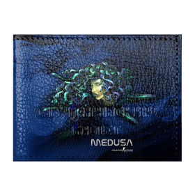Обложка для студенческого билета с принтом AWP Medusa в Белгороде, натуральная кожа | Размер: 11*8 см; Печать на всей внешней стороне | awp | counter | csgoб контр | medusa | strike | авп | кейс | контер | ксго | медуза | скин | страйк