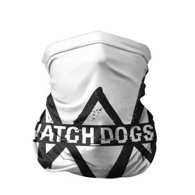 Бандана-труба 3D с принтом Watch Dogs 2 в Белгороде, 100% полиэстер, ткань с особыми свойствами — Activecool | плотность 150‒180 г/м2; хорошо тянется, но сохраняет форму | Тематика изображения на принте: 2 | dogs | ubisoft | watch | хакер