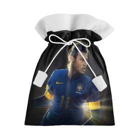 Подарочный 3D мешок с принтом Neymar в Белгороде, 100% полиэстер | Размер: 29*39 см | барселона | бразилия | неймар | футбол | футболист