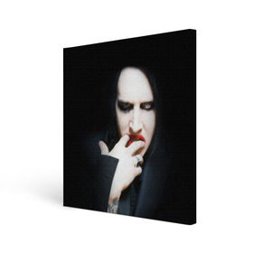 Холст квадратный с принтом Marilyn Manson в Белгороде, 100% ПВХ |  | звезда | знаменитость | музыка | мэрилин мэнсон | певец | рокер