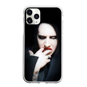 Чехол для iPhone 11 Pro Max матовый с принтом Marilyn Manson в Белгороде, Силикон |  | звезда | знаменитость | музыка | мэрилин мэнсон | певец | рокер
