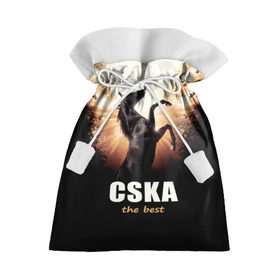 Подарочный 3D мешок с принтом CSKA the best в Белгороде, 100% полиэстер | Размер: 29*39 см | bcjhj