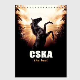 Скетчбук с принтом CSKA the best в Белгороде, 100% бумага
 | 48 листов, плотность листов — 100 г/м2, плотность картонной обложки — 250 г/м2. Листы скреплены сверху удобной пружинной спиралью | bcjhj
