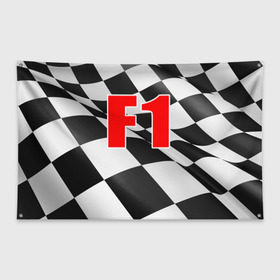 Флаг-баннер с принтом Формула 1 в Белгороде, 100% полиэстер | размер 67 х 109 см, плотность ткани — 95 г/м2; по краям флага есть четыре люверса для крепления | f1 | formula 1 | авто | автогонки | автоспорт | спорткар | финиш