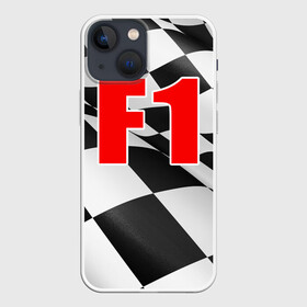 Чехол для iPhone 13 mini с принтом Формула 1 в Белгороде,  |  | Тематика изображения на принте: f1 | formula 1 | авто | автогонки | автоспорт | спорткар | финиш