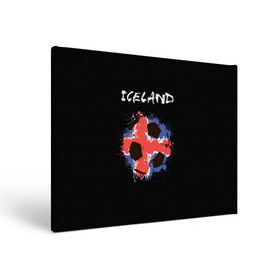 Холст прямоугольный с принтом Исландия в Белгороде, 100% ПВХ |  | euro 2016