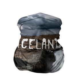 Бандана-труба 3D с принтом Исландия. Водопад в Белгороде, 100% полиэстер, ткань с особыми свойствами — Activecool | плотность 150‒180 г/м2; хорошо тянется, но сохраняет форму | исландия
