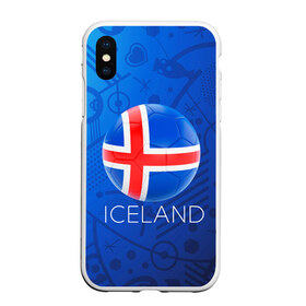 Чехол для iPhone XS Max матовый с принтом Исландия в Белгороде, Силикон | Область печати: задняя сторона чехла, без боковых панелей | euro 2016
