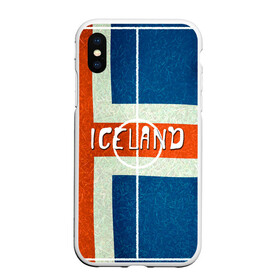 Чехол для iPhone XS Max матовый с принтом Исландия в Белгороде, Силикон | Область печати: задняя сторона чехла, без боковых панелей | euro 2016