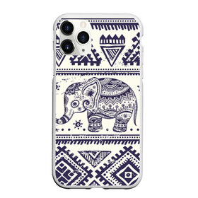 Чехол для iPhone 11 Pro матовый с принтом Африка в Белгороде, Силикон |  | Тематика изображения на принте: орнамент | слон | этно