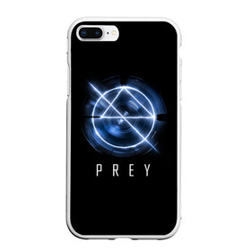 Чехол для iPhone 7Plus/8 Plus матовый с принтом Prey в Белгороде, Силикон | Область печати: задняя сторона чехла, без боковых панелей | prey | игра | космос