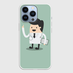 Чехол для iPhone 13 Pro с принтом Доктор в Белгороде,  |  | Тематика изображения на принте: doctor | house md | md | врач | дантист | доктор | мед работник | медецина | медик | хирург