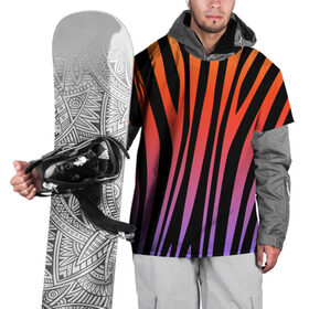 Накидка на куртку 3D с принтом Зебра в Белгороде, 100% полиэстер |  | sea | summer | африка | вода | джунгли | зебра | леопард | лето | море | океан | пляж | полосы | принт | тигр