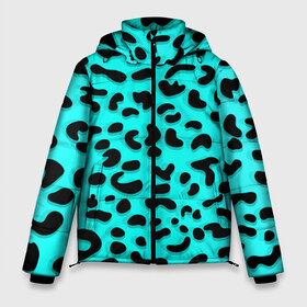 Мужская зимняя куртка 3D с принтом Леопард в Белгороде, верх — 100% полиэстер; подкладка — 100% полиэстер; утеплитель — 100% полиэстер | длина ниже бедра, свободный силуэт Оверсайз. Есть воротник-стойка, отстегивающийся капюшон и ветрозащитная планка. 

Боковые карманы с листочкой на кнопках и внутренний карман на молнии. | sea | summer | африка | вода | джунгли | зебра | леопард | лето | море | океан | пляж | полосы | принт | тигр