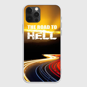 Чехол для iPhone 12 Pro Max с принтом Дорога в ад в Белгороде, Силикон |  | Тематика изображения на принте: автомобиль | байкер | дорога | драйв | небо | скорость