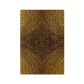 Обложка для паспорта матовая кожа с принтом Gold Texture в Белгороде, натуральная матовая кожа | размер 19,3 х 13,7 см; прозрачные пластиковые крепления | 