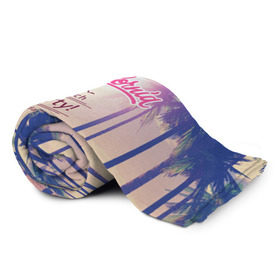 Плед 3D с принтом Калифорния в Белгороде, 100% полиэстер | закругленные углы, все края обработаны. Ткань не мнется и не растягивается | sea | гавайи | жара | калифорния | лето | любовь | море | океан | отдых | пальмы | пляж | солнце