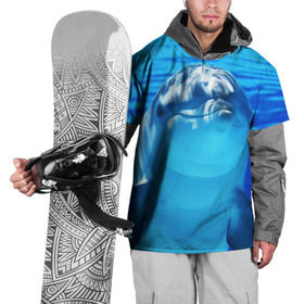 Накидка на куртку 3D с принтом Дельфин в Белгороде, 100% полиэстер |  | Тематика изображения на принте: вода | дельфин | море | отдых | отпуск | подводный мир | туризм