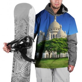 Накидка на куртку 3D с принтом Париж в Белгороде, 100% полиэстер |  | Тематика изображения на принте: paris | париж | франция