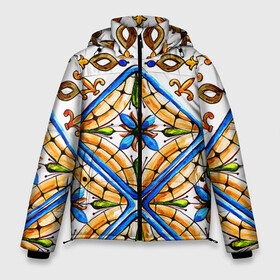Мужская зимняя куртка 3D с принтом Майолика 4 в Белгороде, верх — 100% полиэстер; подкладка — 100% полиэстер; утеплитель — 100% полиэстер | длина ниже бедра, свободный силуэт Оверсайз. Есть воротник-стойка, отстегивающийся капюшон и ветрозащитная планка. 

Боковые карманы с листочкой на кнопках и внутренний карман на молнии. | dg | dolce | dolce  gabana | dolce  gabbana | dolce gabbana | maiolica | majolica | trend | барселона | дольче | дольче габана | дольче габбана | керамика | майолика | мода | модный принт | мозаика | мозайка | плитка | роспись | тренд