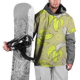 Накидка на куртку 3D с принтом Банан 8 в Белгороде, 100% полиэстер |  | Тематика изображения на принте: banana | банан | бананы | паттерн