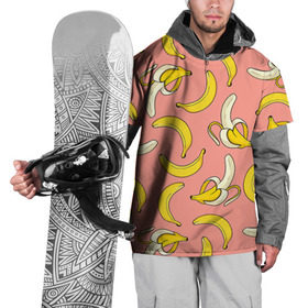 Накидка на куртку 3D с принтом Банан 1 в Белгороде, 100% полиэстер |  | Тематика изображения на принте: banana | банан | бананы | паттерн