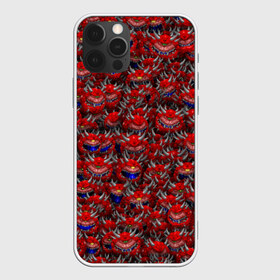 Чехол для iPhone 12 Pro Max с принтом Какодемоны (pixel-art) в Белгороде, Силикон |  | Тематика изображения на принте: doom | демон | дум
