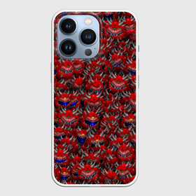 Чехол для iPhone 13 Pro с принтом Какодемоны (pixel art) в Белгороде,  |  | Тематика изображения на принте: doom | демон | дум