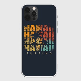 Чехол для iPhone 12 Pro Max с принтом HAWAII в Белгороде, Силикон |  | Тематика изображения на принте: hawaii | гаваи | лето | океан | отдых | пальмы | пляж | серф