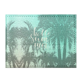 Обложка для студенческого билета с принтом HAWAII 8 в Белгороде, натуральная кожа | Размер: 11*8 см; Печать на всей внешней стороне | Тематика изображения на принте: hawaii | гаваи | лето | океан | отдых | пальмы | пляж | серф