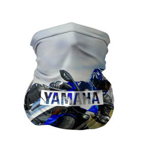 Бандана-труба 3D с принтом Yamaha 5 в Белгороде, 100% полиэстер, ткань с особыми свойствами — Activecool | плотность 150‒180 г/м2; хорошо тянется, но сохраняет форму | yamaha