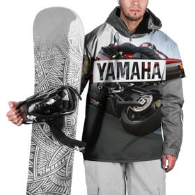 Накидка на куртку 3D с принтом Yamaha 4 в Белгороде, 100% полиэстер |  | Тематика изображения на принте: yamaha
