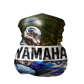 Бандана-труба 3D с принтом Yamaha 2 в Белгороде, 100% полиэстер, ткань с особыми свойствами — Activecool | плотность 150‒180 г/м2; хорошо тянется, но сохраняет форму | yamaha