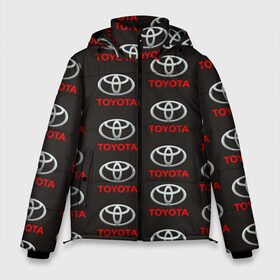 Мужская зимняя куртка 3D с принтом Toyota в Белгороде, верх — 100% полиэстер; подкладка — 100% полиэстер; утеплитель — 100% полиэстер | длина ниже бедра, свободный силуэт Оверсайз. Есть воротник-стойка, отстегивающийся капюшон и ветрозащитная планка. 

Боковые карманы с листочкой на кнопках и внутренний карман на молнии. | тайота