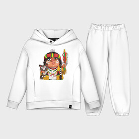 Детский костюм хлопок Oversize с принтом Забавные Индейцы 9 в Белгороде,  |  | Тематика изображения на принте: апачи | вождь | воин | животные | запад | канада | лидер | лицо | северная | смешные | талисман | цвет