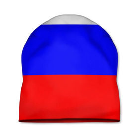 Шапка 3D с принтом Россия в Белгороде, 100% полиэстер | универсальный размер, печать по всей поверхности изделия | Тематика изображения на принте: народный | россия | русский | страны | триколор | флаг