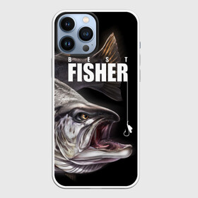 Чехол для iPhone 13 Pro Max с принтом Лучший рыбак в Белгороде,  |  | background | best fisherman | black | fish | fishing | sturgeon | лучший рыбак | осетр | рыба | рыбалка | фон | черный
