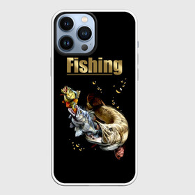 Чехол для iPhone 13 Pro Max с принтом Рыбалка в Белгороде,  |  | background | black | bubbles | depth | fish | fishing | food | predators | sacrifice | water | вода | глубина | еда | жертва | охота | пузыри | рыбалка | рыбы | фон | хищники | черный