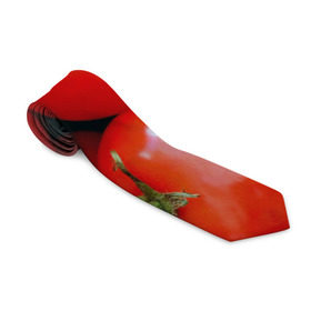 Галстук 3D с принтом Томаты в Белгороде, 100% полиэстер | Длина 148 см; Плотность 150-180 г/м2 | Тематика изображения на принте: дача | еда | зелень | красный | овощи | огород | помидоры | томаты
