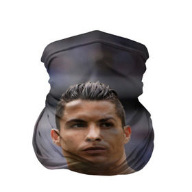 Бандана-труба 3D с принтом Cristiano Ronaldo в Белгороде, 100% полиэстер, ткань с особыми свойствами — Activecool | плотность 150‒180 г/м2; хорошо тянется, но сохраняет форму | Тематика изображения на принте: криштиану роналду | реал мадрид