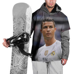 Накидка на куртку 3D с принтом Cristiano Ronaldo в Белгороде, 100% полиэстер |  | Тематика изображения на принте: криштиану роналду | реал мадрид