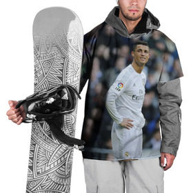 Накидка на куртку 3D с принтом Cristiano Ronaldo в Белгороде, 100% полиэстер |  | криштиану роналду | реал мадрид