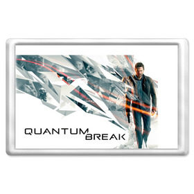 Магнит 45*70 с принтом Quantum Break в Белгороде, Пластик | Размер: 78*52 мм; Размер печати: 70*45 | 