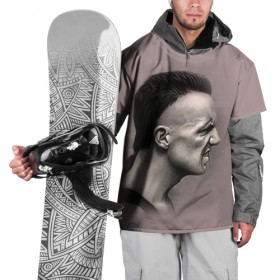 Накидка на куртку 3D с принтом Die Antwoord 5 в Белгороде, 100% полиэстер |  | 