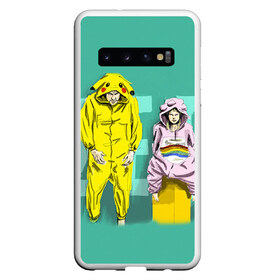 Чехол для Samsung Galaxy S10 с принтом Die Antwoord 2 в Белгороде, Силикон | Область печати: задняя сторона чехла, без боковых панелей | die antwoord | die antword | ninja | yo landi | yolandi visser | zef | ди антвурд | йоланди фиссер | йоландиб иоланди