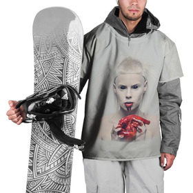 Накидка на куртку 3D с принтом Die Antwoord в Белгороде, 100% полиэстер |  | die antwoord | die antword | ninja | yo landi | yolandi visser | zef | ди антвурд | йоланди фиссер | йоландиб иоланди