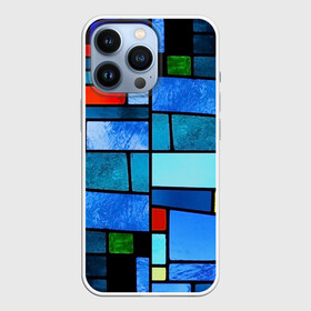 Чехол для iPhone 13 Pro с принтом Мозаичная абстракция в Белгороде,  |  | Тематика изображения на принте: линии | орнамент | прикольные картинки | узор | цвет